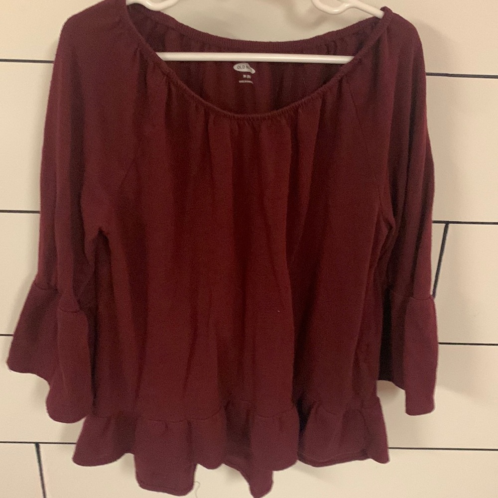 Peplum shirt